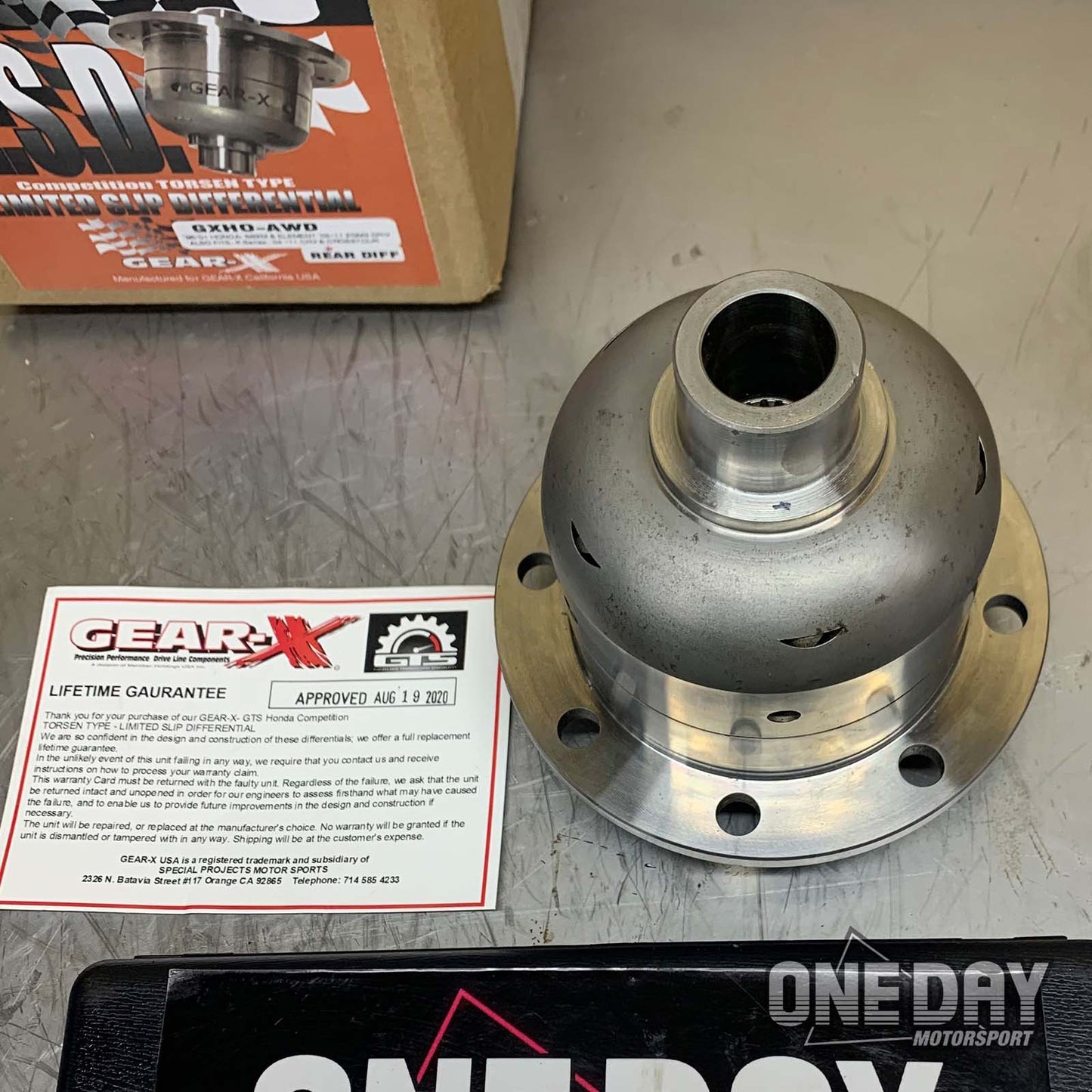 Gear X Rear LSD CRV AWD